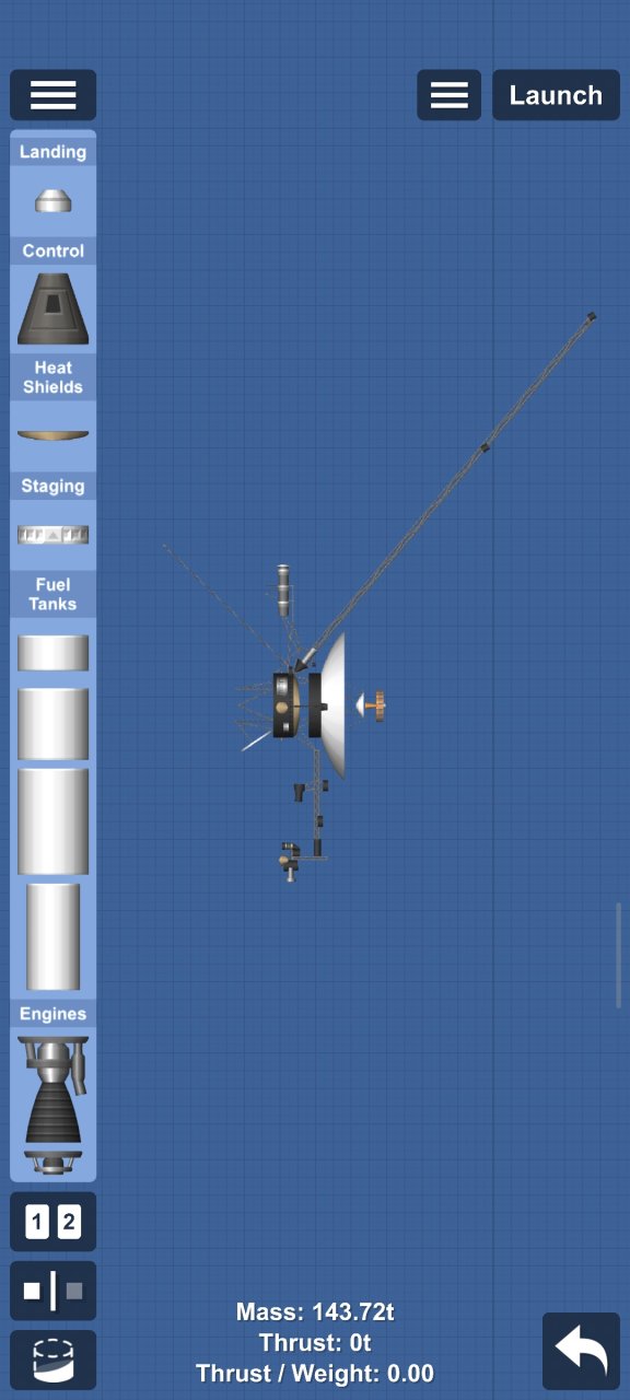 Voyager Spacecraft Spaceflight Simulator