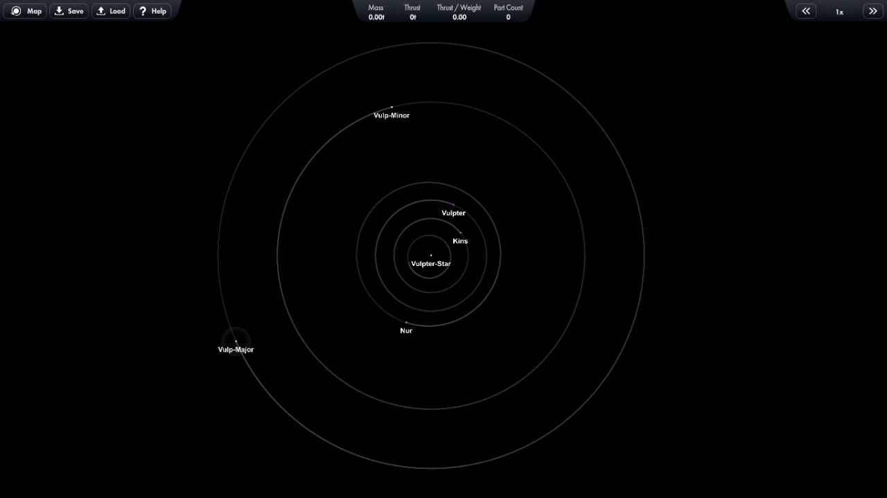 Custom Solar System Blueprint for Spaceflight Simulator / SFS BP