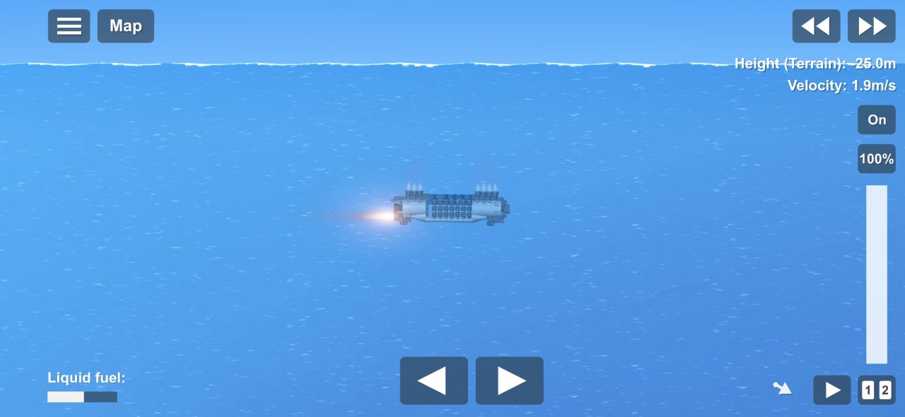 War submarine Spaceflight Simulator