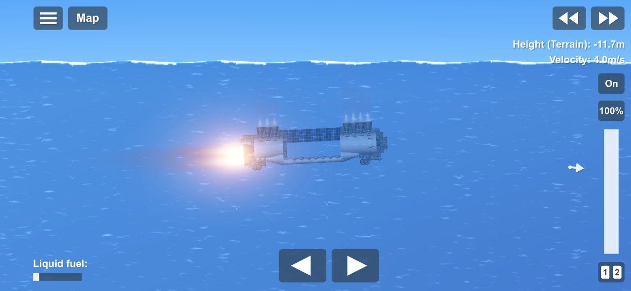 War submarine Spaceflight Simulator