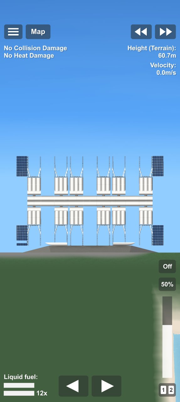 Wobbly super fuel station Spaceflight Simulator