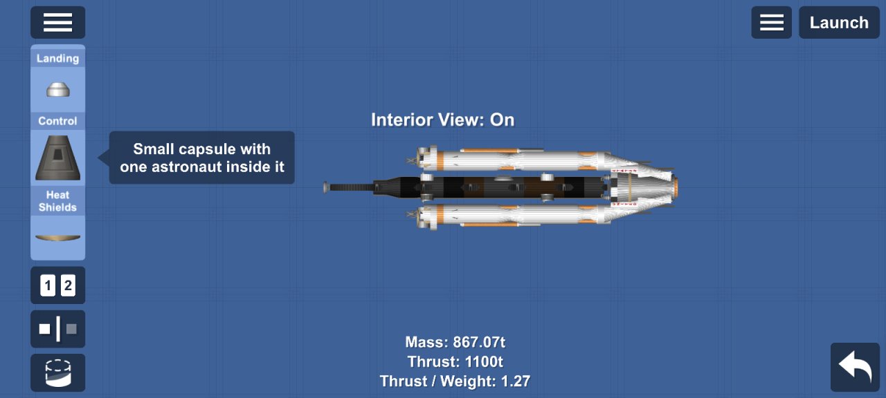 working hail mary Spaceflight Simulator