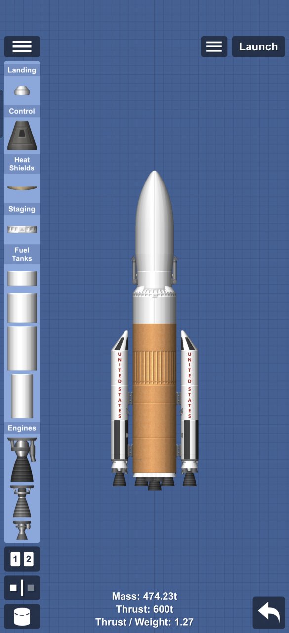 XV STARSHIP II for Spaceflight Simulator