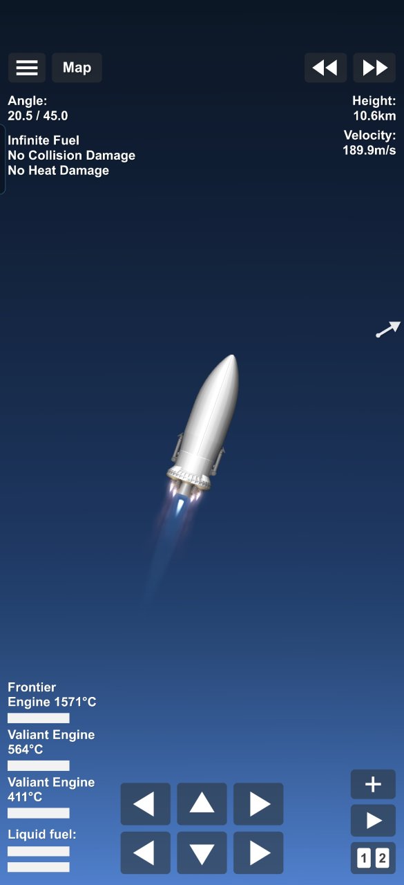 XV STARSHIP II Spaceflight Simulator