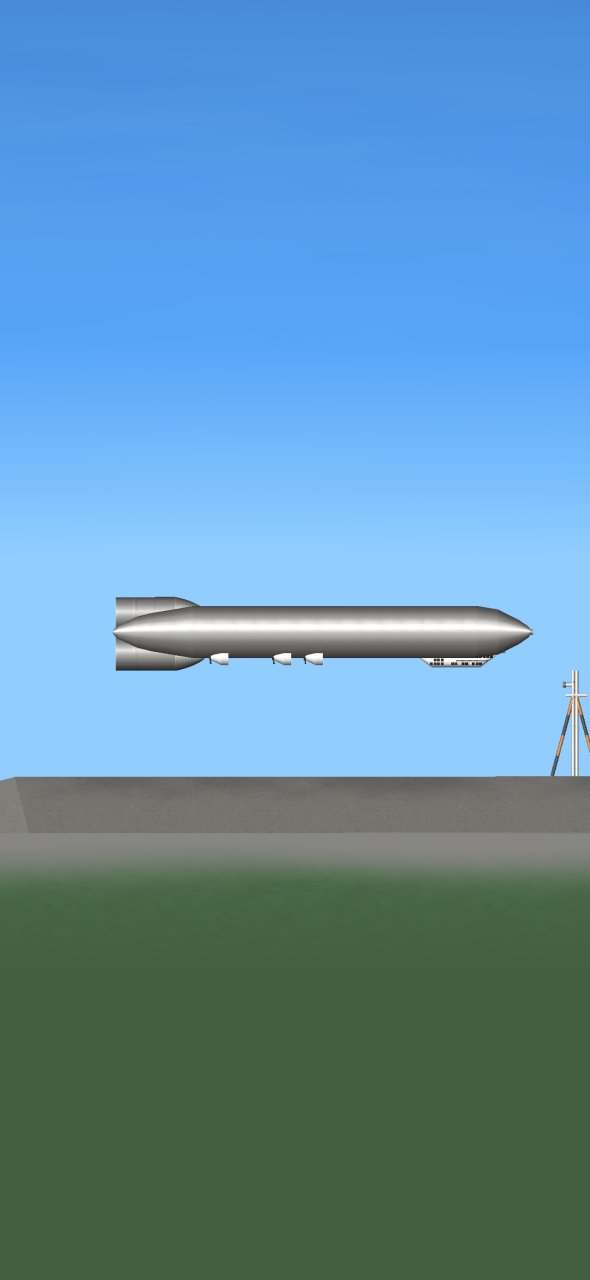 Zeppelin fist version Spaceflight Simulator