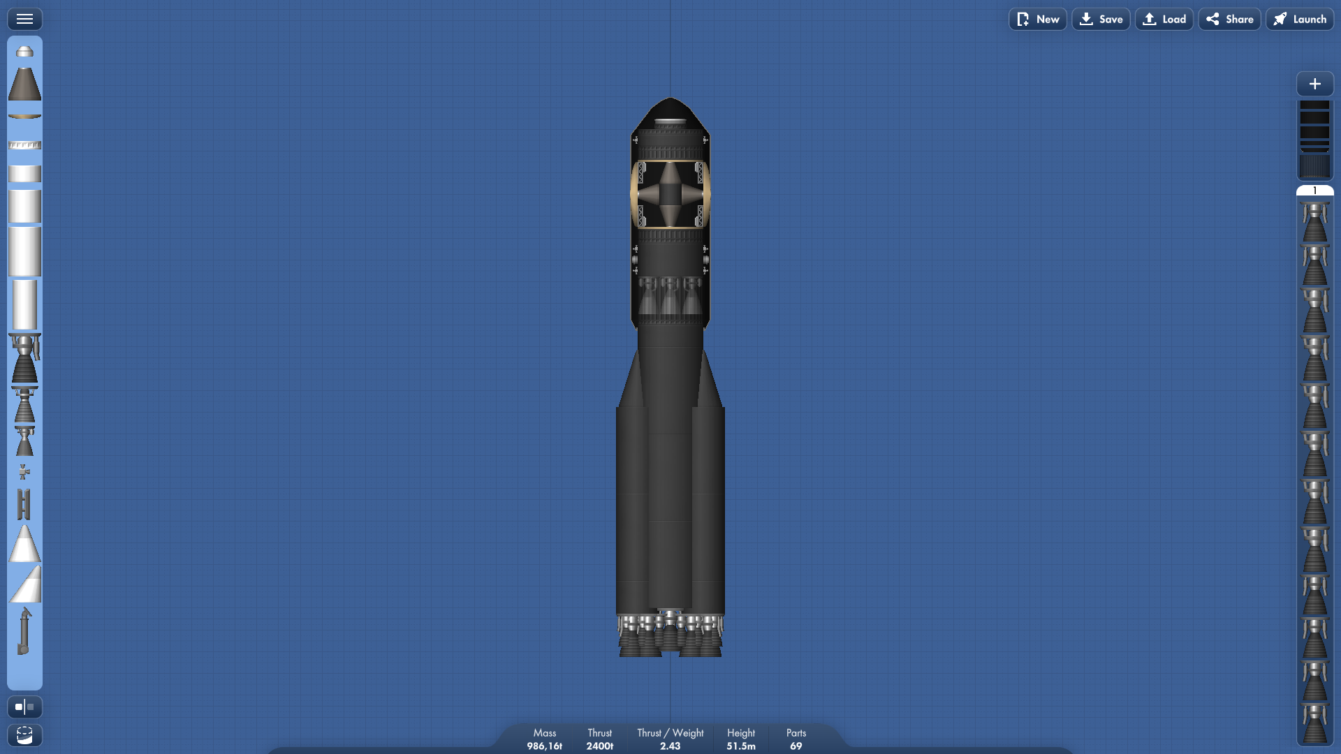 Rocket for Spaceflight Simulator • SFS UNIVERSE